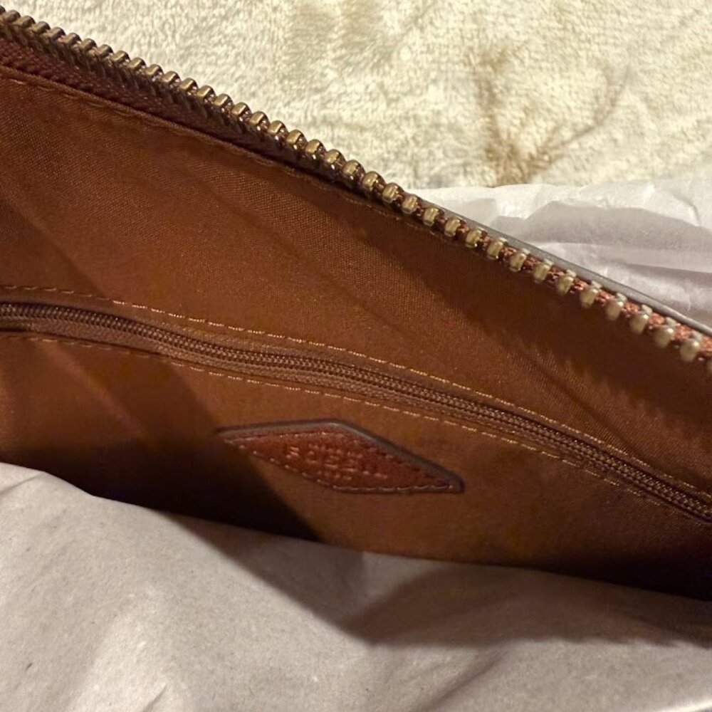 Fossil Skylar Crossbody Shoulder Bag Brown Leather - Picture 6 of 10